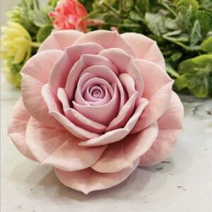 3D rose soap silicone mold
